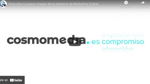 Vídeo nuevo logotipo Cosmomedia
