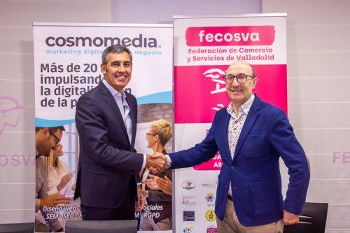 Firma del acuerdo entre Fecosva y Cosmomedia