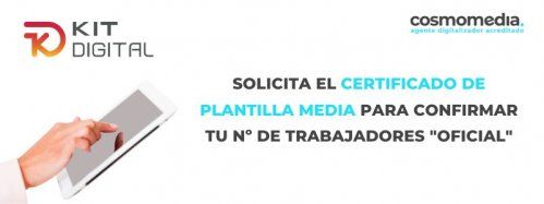 Banner certificado plantilla media Kit Digital