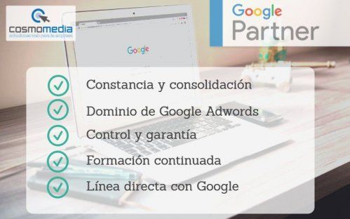 Cosmomedia es Google Partner, ¿qué significa?