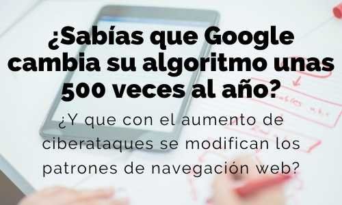 Algoritmo de Google y ciberataques