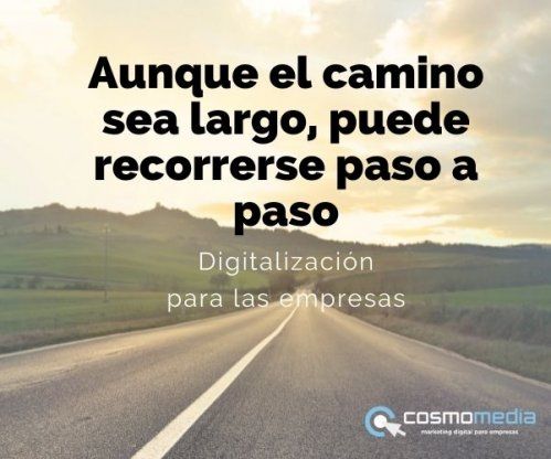 Frase motivadora digitalización