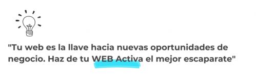 La web de una empresa, su mejor escaparate digital