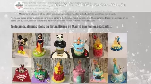 tartas de Disney