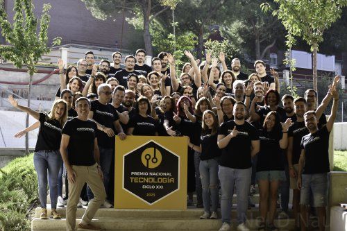 Cosmomedia durante la celebración del Premio Nacional de Tecnología s