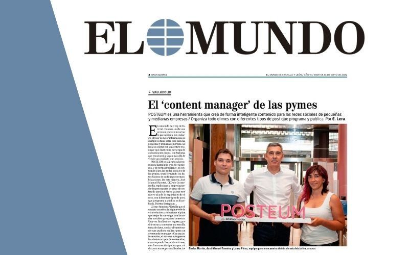 POSTEUM En El Mundo   El content manager de las pymes