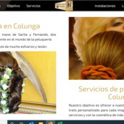 Página web Peluquería 5