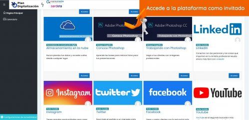 Plataforma como invitado   Plan Digitalización Pymes y Autónomos