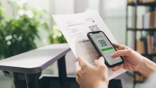 Gestión de factura con código QR para cumplir la normativa fiscal