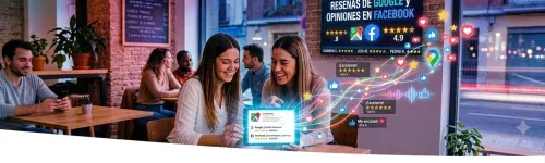 Reseñas de Google y opiniones en Facebook