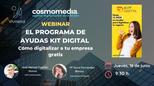 Webinar Kit Digital Vametal Cosmomedia