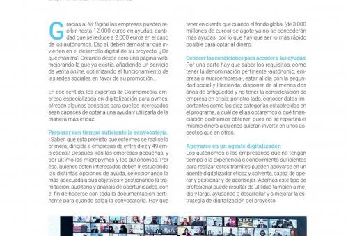 Artículo Kit Digital El Economista - Cosmomedia