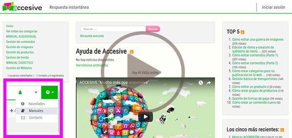 Vídeos Accesive