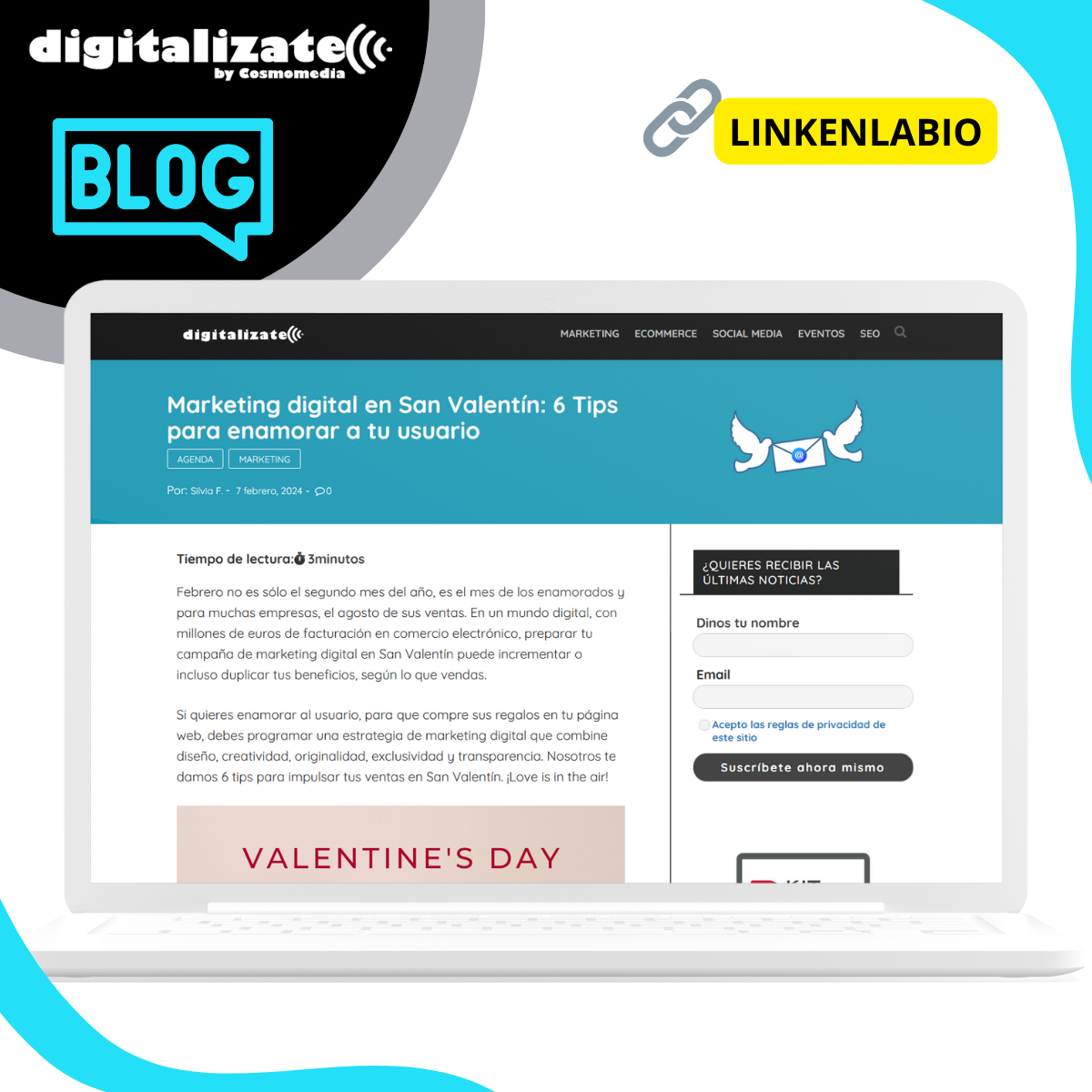 Marketing digital en San Valentín   6 Tips para enamorar a tu usuario