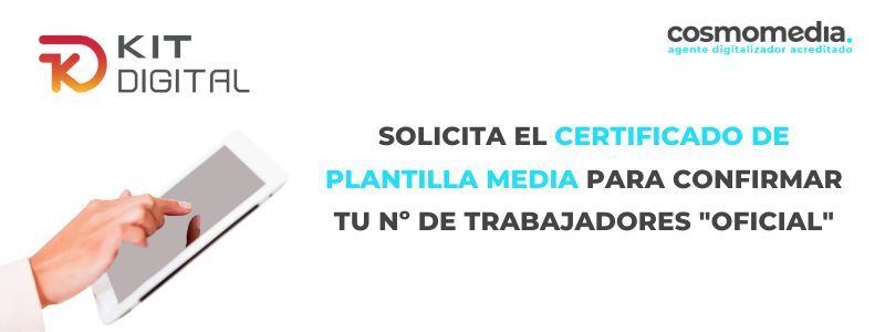 Banner certificado plantilla media Kit Digital