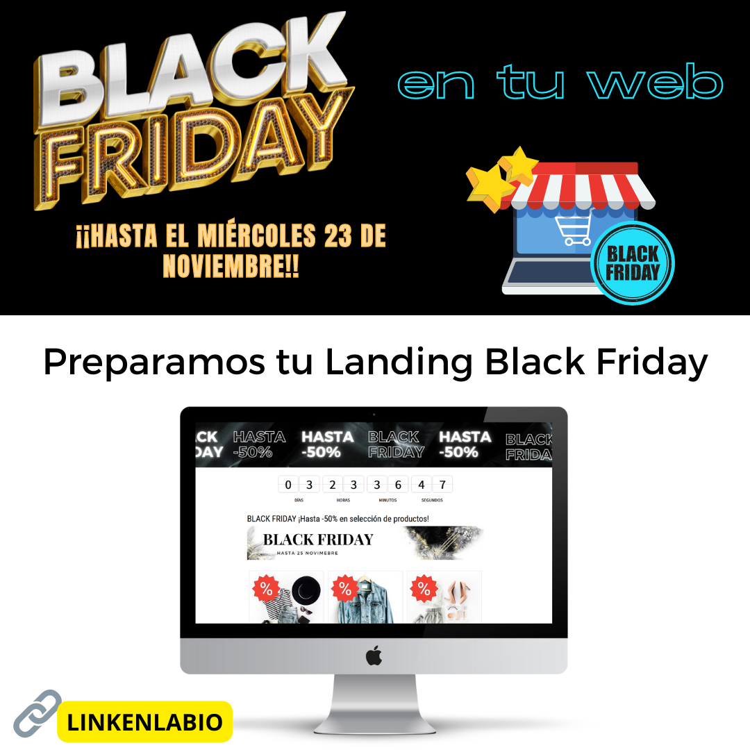 Black Friday Landing Page - Clientes Web