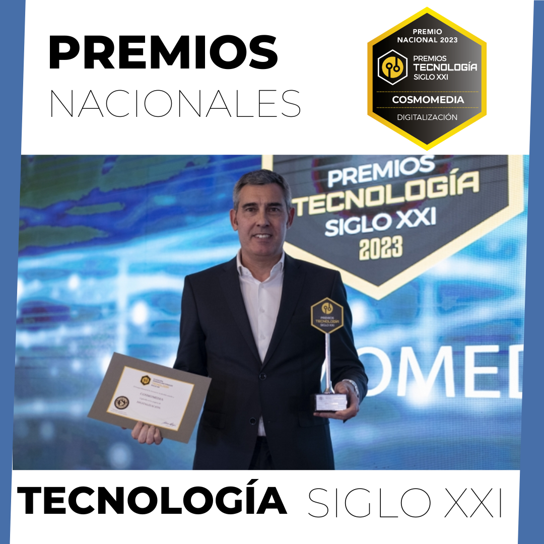 Cosmomedia recibe el Premio Nacional de Tecnología Siglo XXI