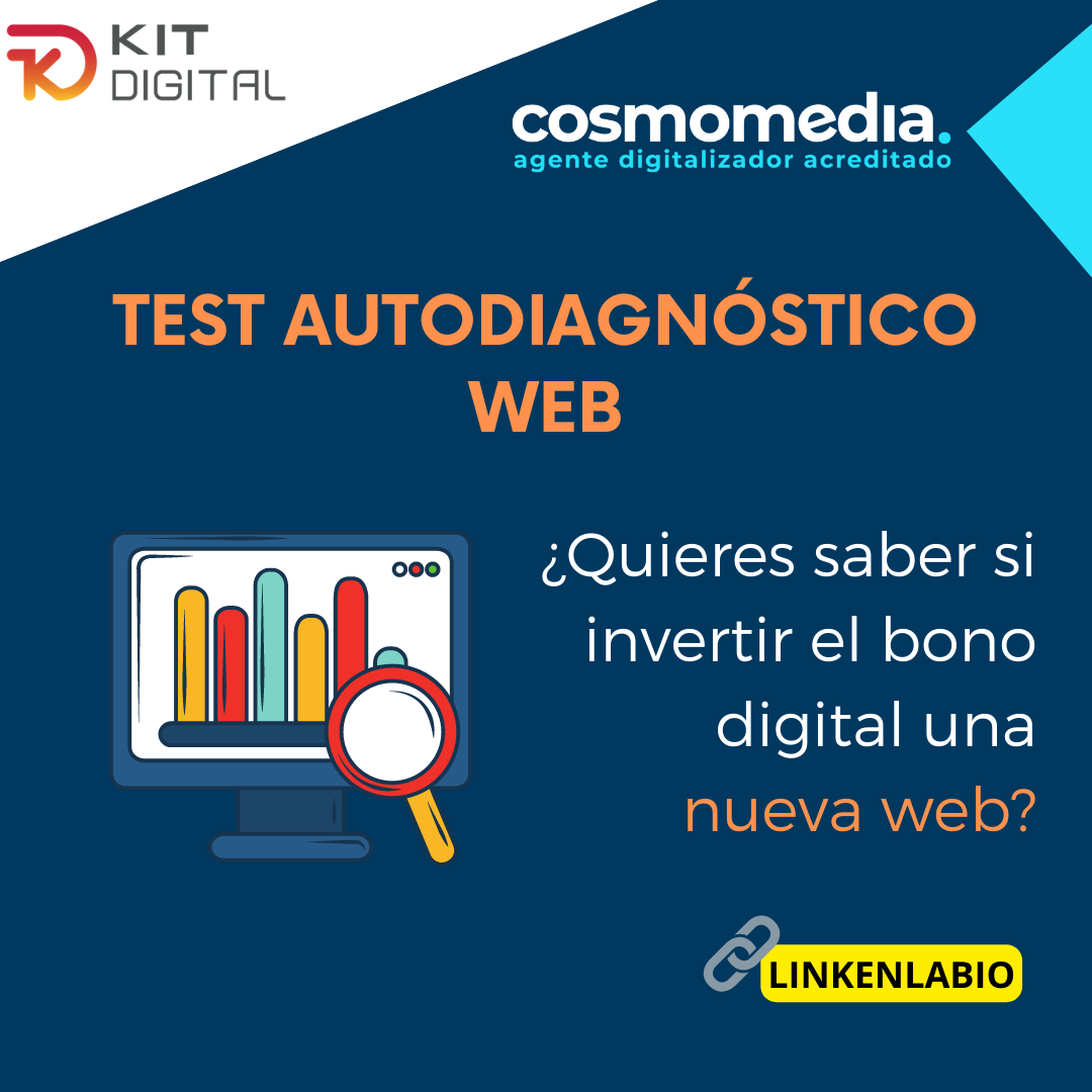Test de autodiagnóstico web Cosmomedia