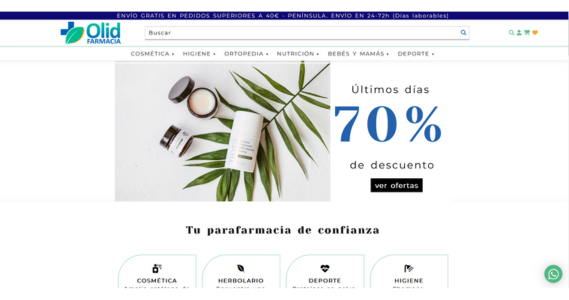 Ecommerce de farmacia