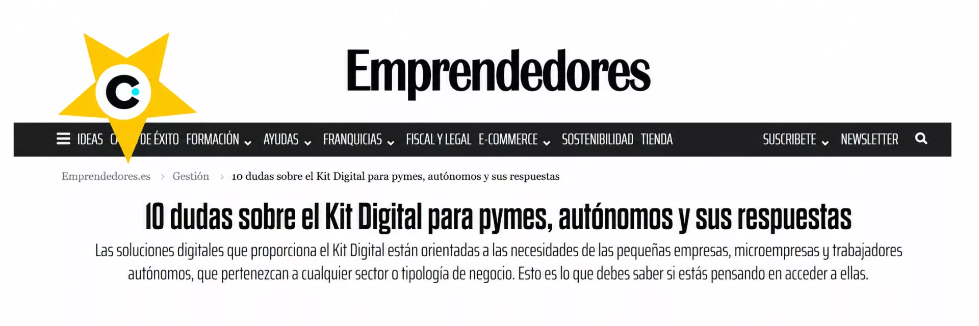 Emprendedores Emprendedores