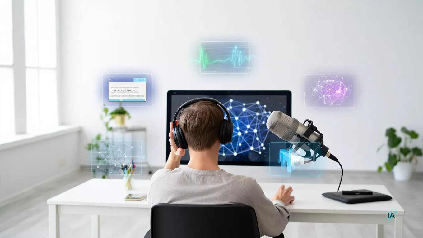 Si eres autónomo, cómo crear tu podcast con IA Podcasts con IA para pequeñas empresas o autónomos