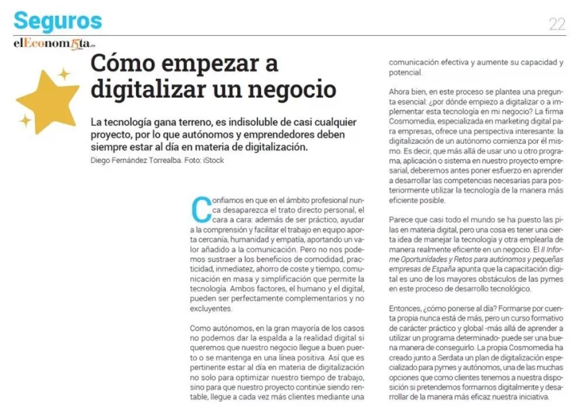 Como empezar a digitalizar tu negocio