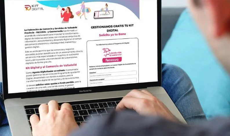 &Aacute;rea Fecosva en la web de Cosmomedia