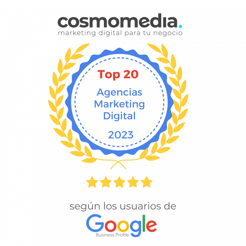 Galard&oacute;n top 20 agencias de Marketing Digital