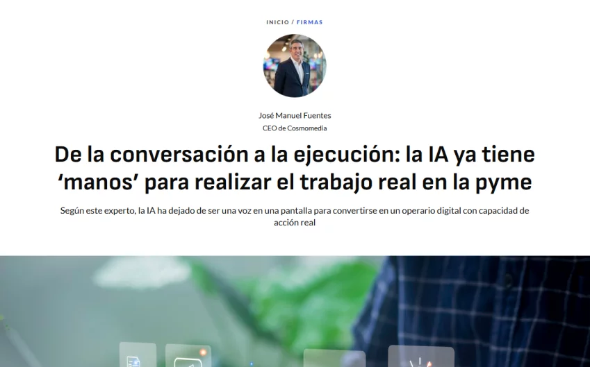 La IA ya tiene manos para realizar el trabajo real en la pyme