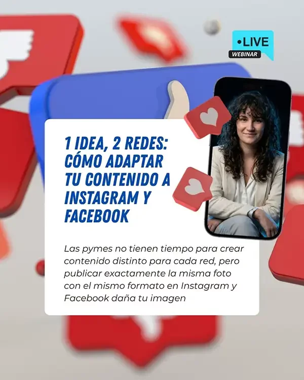 IG   Webinars Natalia    1 idea   2 redes